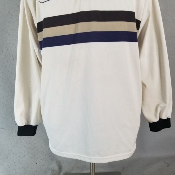 Flash San Miguel Rugby Jersey men's XL extra large white long sleeve flawed - Picture 4 of 16
